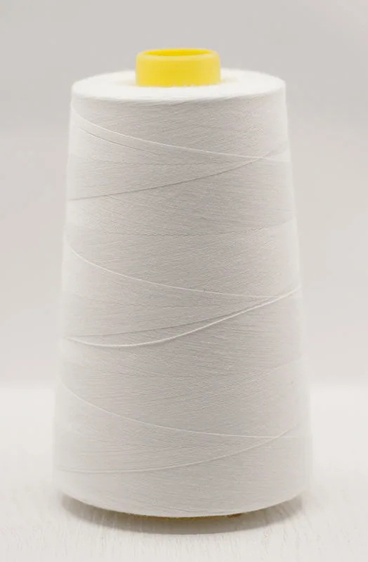 Overlocker thread, optic white