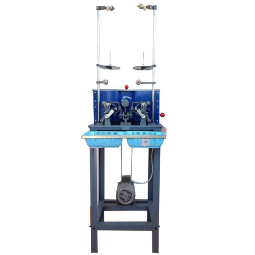 Cocoon bobbin winding machine